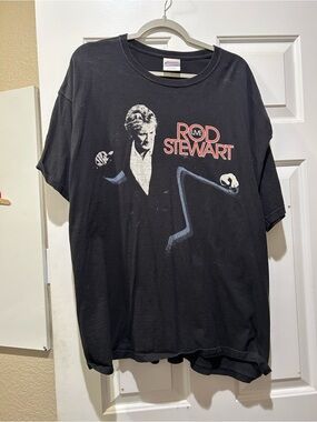 Rod Stewart Live colosseum Caesars Palace Las Vegas 2010 vintage concert t-shirt